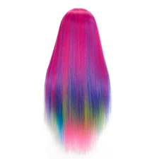 26″-28″ Mannequin Head Hair Styling Training Head Cosmetology Doll Hairdressing