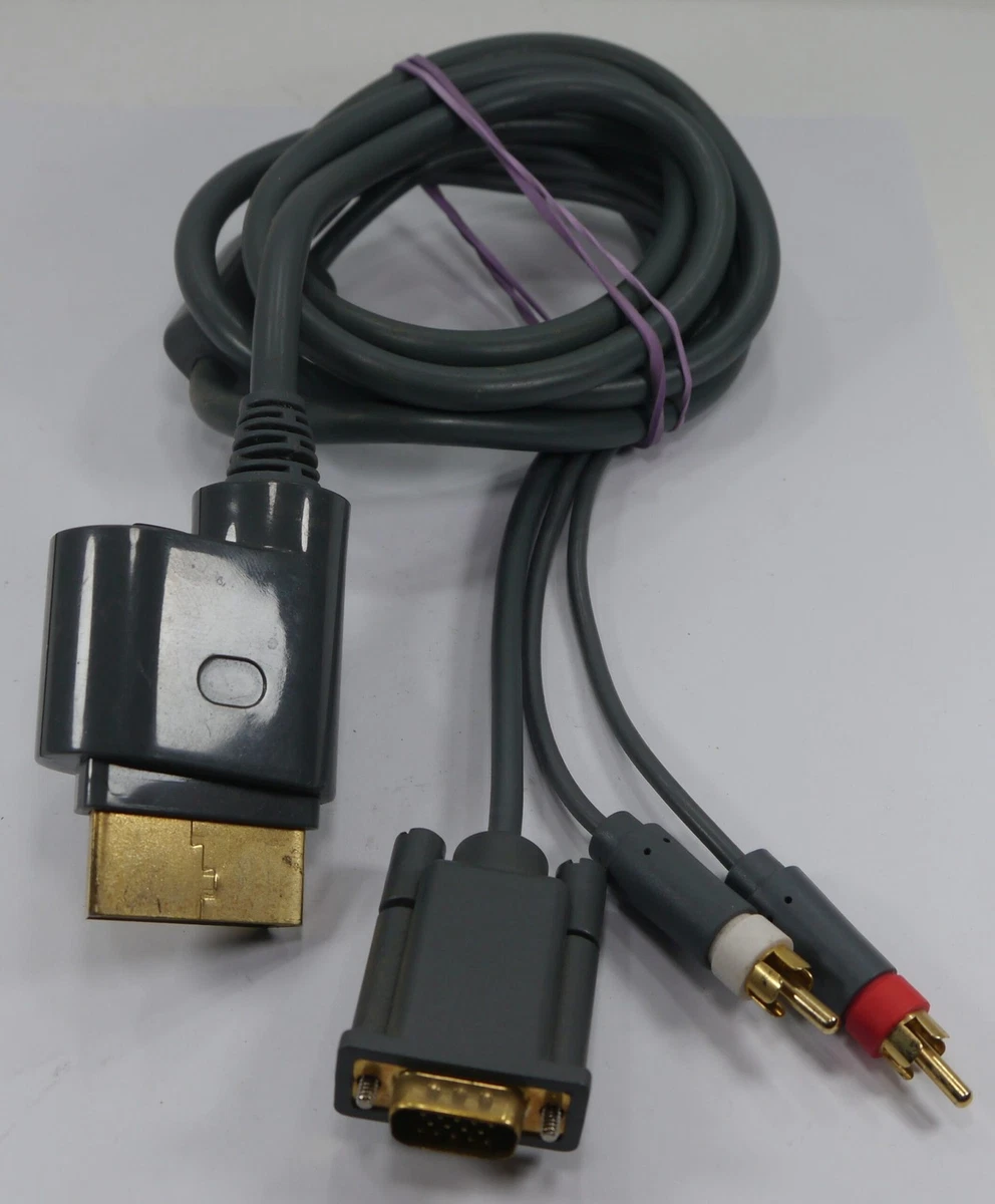 Câble AV HD XBOX 360 – Composant – Microsoft Original – Neuf Scellé