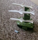 VTG GiJoe ARAH 1983 Action Figure Pac Rat Missile Launcher/Wht Rockets/remot/Rd*