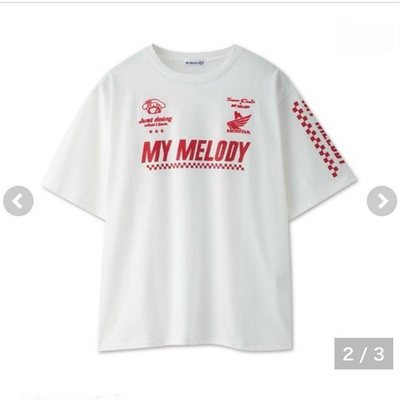 #ad HONDA My Melody Collaboration ♡ White T shirt Men#x27;s M $67.55