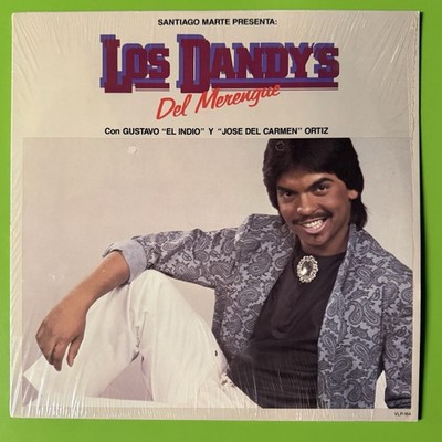 Los Dandys Del Merengue Con Gustavo ''El Indio'' LP Vinyl Latin 1986 Videorama US