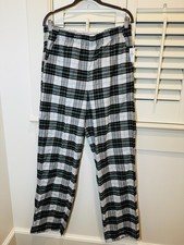 NWT GAP MEN'S UNISEX COTTON FLANNEL PAJAMA PANTS Medium Tall