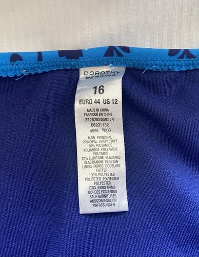 Dorothy Perkins 2 Piece Swimsuit UK Size 16 - Picture 6 of 6