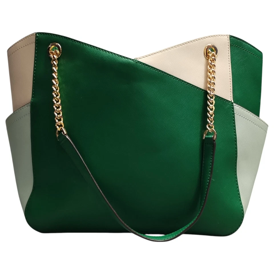 Michael Kors Jet Set Cadena Bolso de Hombro Cartera Mujer Multi Doble Asa Usado en Excelente Condición Foto 2 de 4