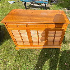 Amc High Fidelity Stereophonic Phonograph Console Fm-am Radio W Manual