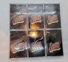 Lot of 6 Classic Country Cassette Tapes 1950-1974 Twitty Jones Cash Haggard Lynn