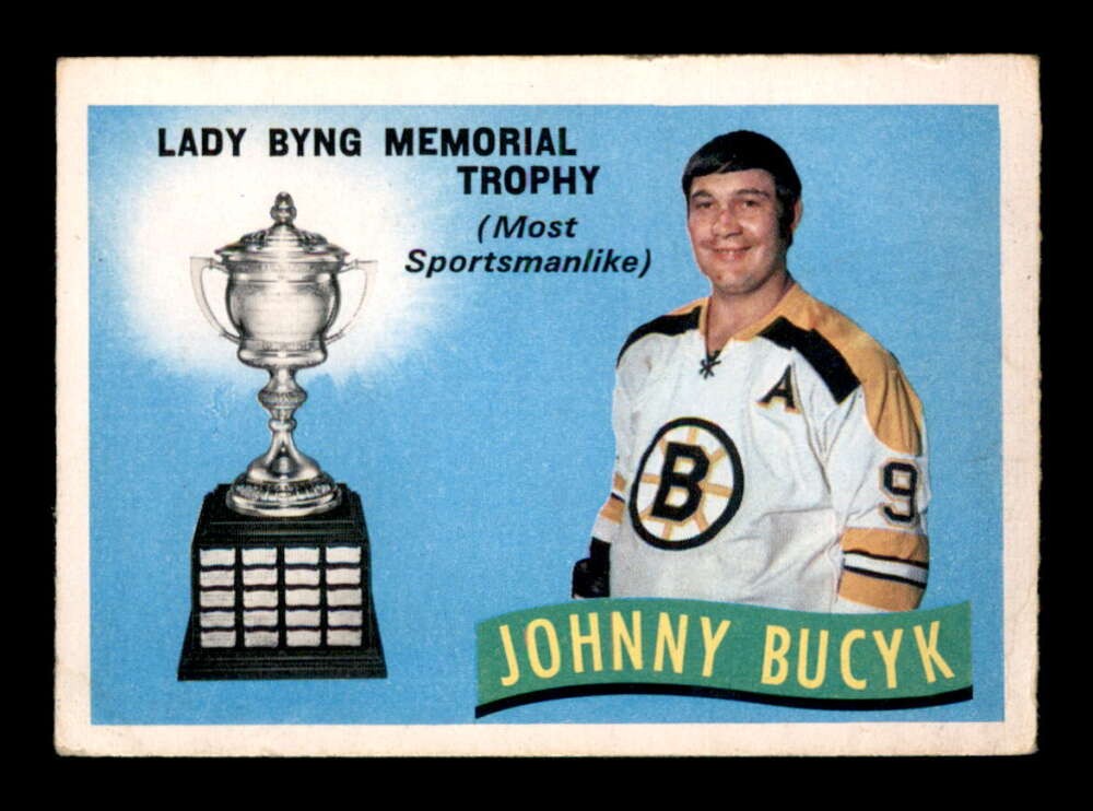 1971 O-Pee-Chee #249 Johnny Bucyk Byng Trophy VG X3548046