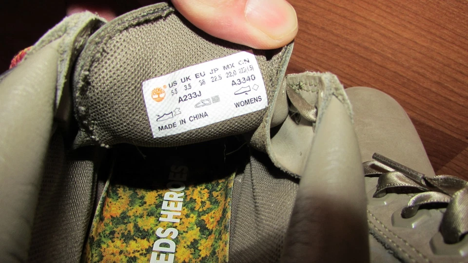 Timberland Nature Needs Heroes Women's hiking boots US size 5.5 - Image 3 of 4