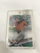 2017 Topps Clearly Authentic Baseball Cards 44