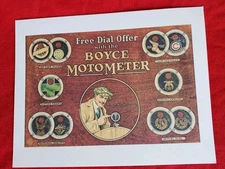 Auto Moto Meter Hood Ornament  Boyce Moto Meter Auto Advertising 