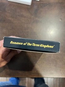 Romance of the Three Kingdoms Nintendo NES Complete CIB with Poster!!