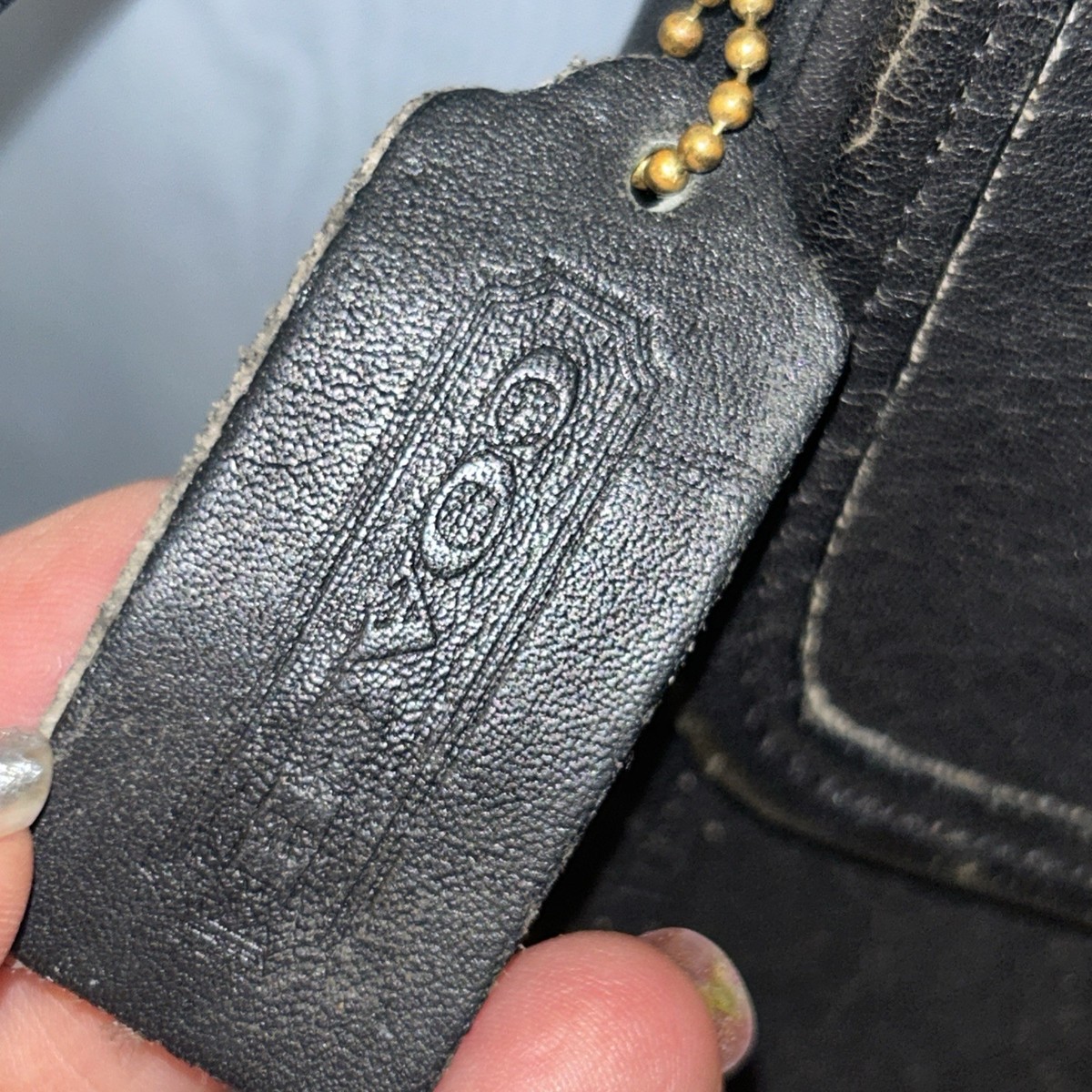 Vintage Coach Scooter Bag View 3