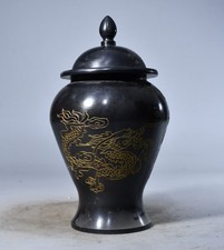 中国古董黄铜花盆| eBay