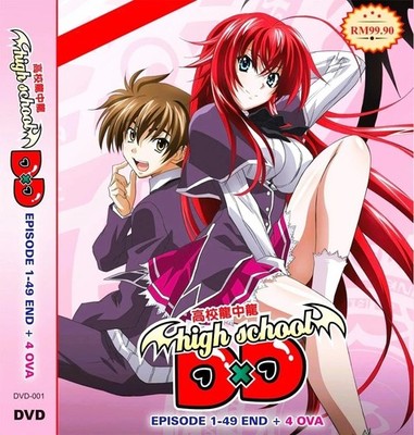 HIGH SCHOOL DXD SEASON 1-4 VOL.1-49 END + 4 OVA ANIME DVD ENGLISH DUBBED *UNCUT*