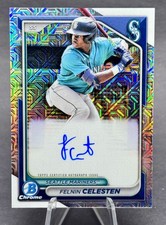 2024 Bowman - Felnin Celesten Auto #BMA-FC Chrome Prospect Mega Box Autograph