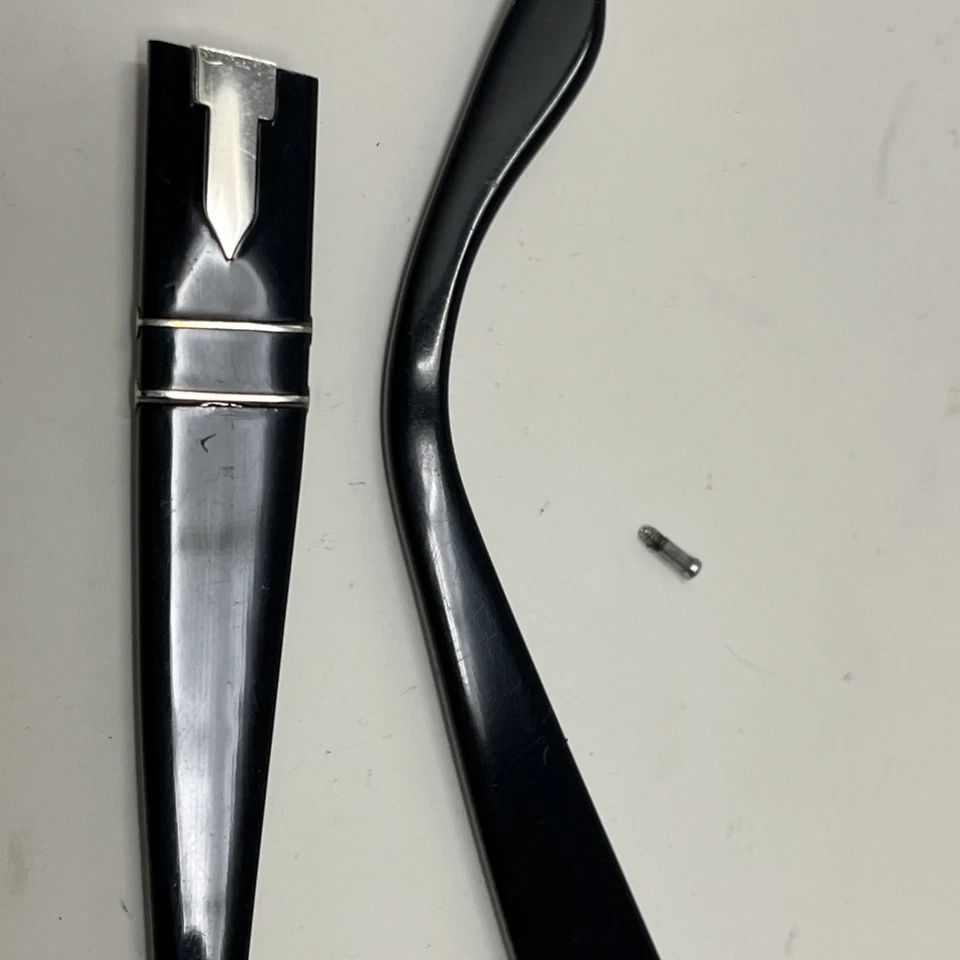 PERSOL 2754-S 95/58 NEGRO BRILLANTE BRAZO TEMPLO REPUESTOS CON TORNILLOS 179N Foto 4 de 4