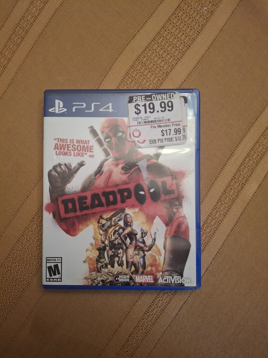 Deadpool Pour Sony Playstation 4 Jeu D'occasion Multilingue Complet