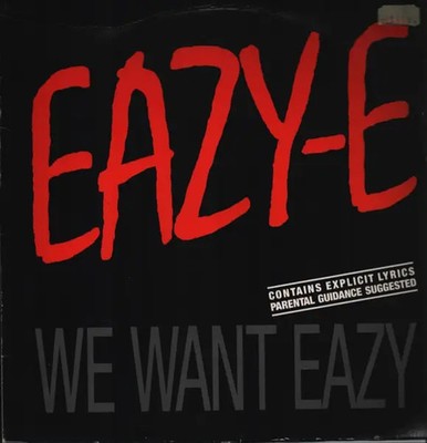 Eazy-E We Want Eazy (Remix) WEST COAST GANGSTA Vinyl Single 12inch NEAR MINT