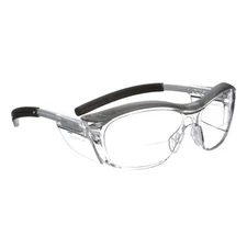3M Safety Glasses with Readers, Nuvo Protective Eyewear, +2.5 Diopter, ANSI...