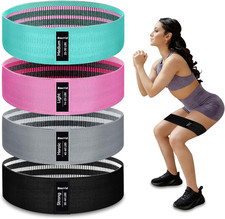 Resistance Bands for Working Out, 4 Levels Exercise Bands for Women  Men, Elast