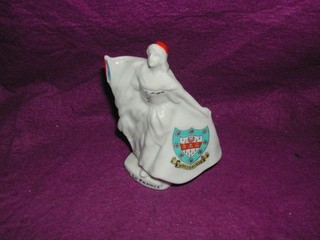 SHELLEY Crested China VIVE LA FRANCE. Woodbridge Wappen.