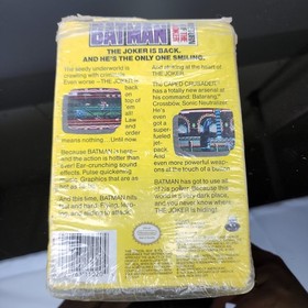 Batman Return of the Joker CIB Nintendo NES Juego Completo + Caja + Manual Sunsoft