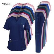 Medical Uniform Scrub Hospital Working Scrubs Set Wholesale Nursing Scrub Unifor