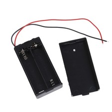 2x AA 3V battery holder connector storage case box ON/OFF switch with l.NN