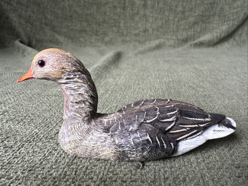 Danbury Mint Wildfowl Showcase Miniature Hand Painted Greylag Goose M175 - Picture 2 of 4