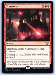 Starstorm 110/191 Commander: Kamigawa: Neon Dynasty Rare Red Instant