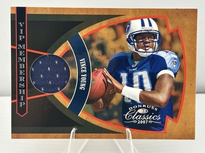 2007 Donruss Classics - Vip Membership Jerseys Vince Young #M-8 /250 (MEM)