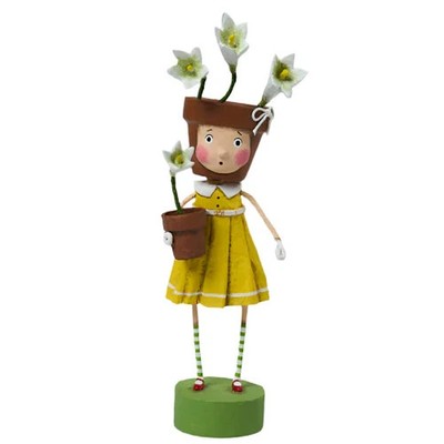 LORI MITCHELL ~ Pot Head  ~ Spring Garden Figurine ~ Free Shipping