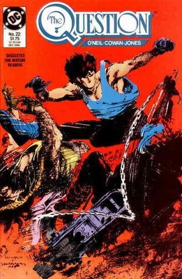 Question, The #22 FN; DC | Bill Sienkiewicz - w/Bag+Board