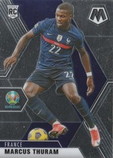 2021 Panini Mosaic UEFA Euro Marcus Thuram - Rookie Card # 120. rookie card picture