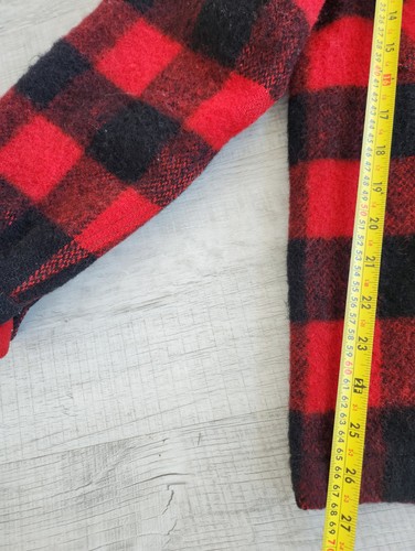 Vintage Roomy Richard Union Made 100% Wool Plaid Jacket L - Picture 3 of 8