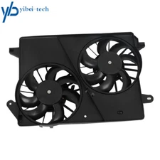 Dual Radiator Cooling Fan For 05-10 Dodge Chrysler 300 Challenger Charger Magnum