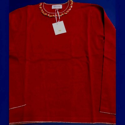 Women's Long Sleeve Crew Neck Sweater
