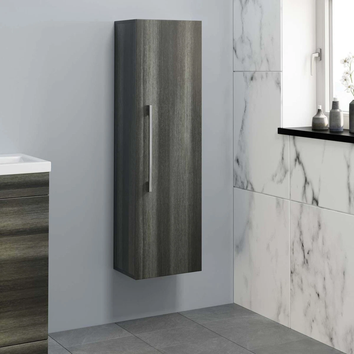 Tall bathroom on sale wall cabinet