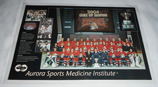 2004 Milwaukee Admirals Calder Cup Champion Laminated Poster