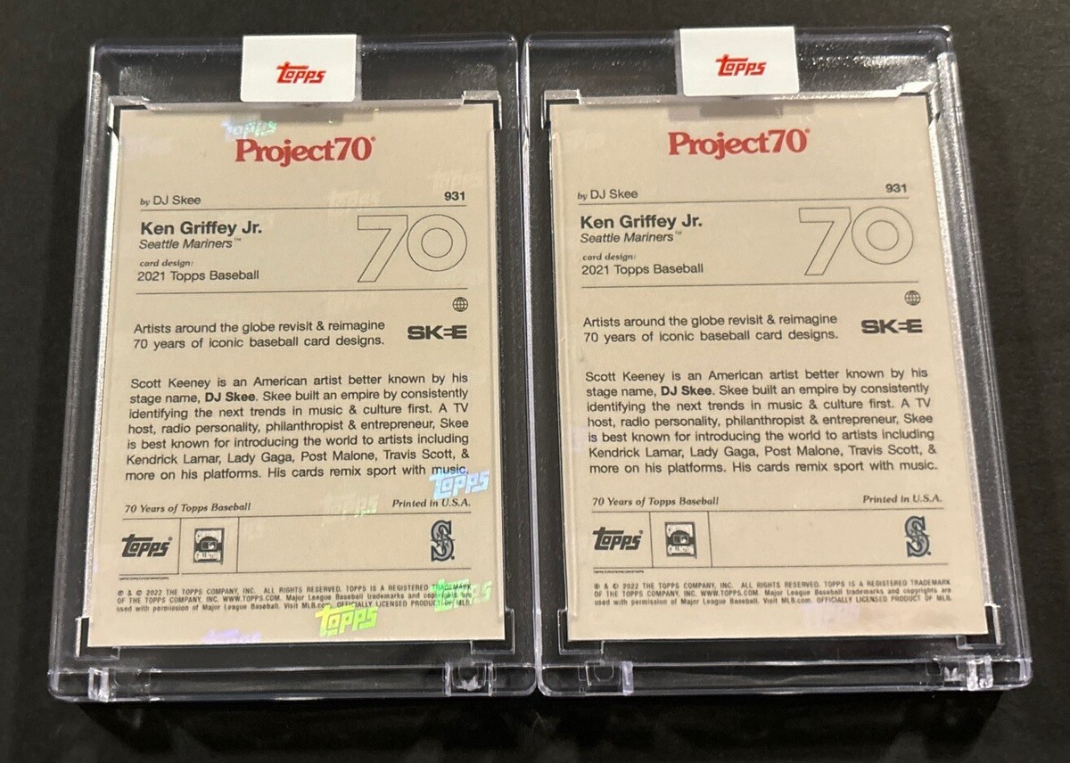 Ken Griffey Jr. 931 2021 Topps Project 70 by DJ Skee (1993) - PR