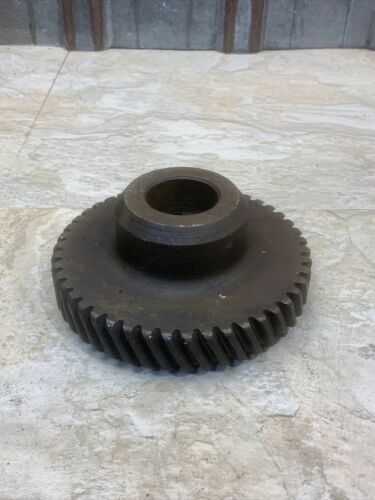1 Industrial Rusty Machine Steampunk Pulley Gear Cog Lamp Base Wheel Project Bou - Picture 1 of 4