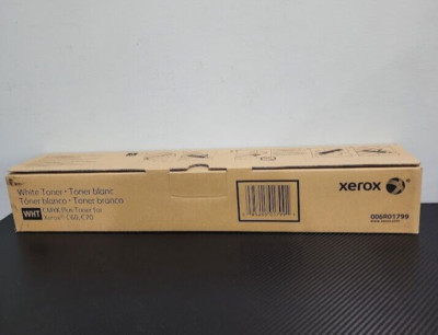 Xerox 006R01799 White Toner Cartridge For The Tonr Color C60/c70