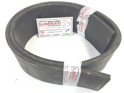 Yard Scraper Replacement Rubber Strip Blade For Muck Scraper 7ft x 5" x 5/8"