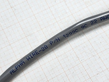 Alpha Wire 1299C 22/9C Twisted Shielded Communication/Control Cable Gray /10ft