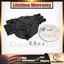 Ignition Distributor Cap and Rotor Kit For Chevrolet GMC Cadillac 4.3L V6