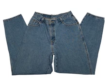 Gitano Jeans Women's Medium Wash High Rise Tapered Leg Denim Jeans 12 Average