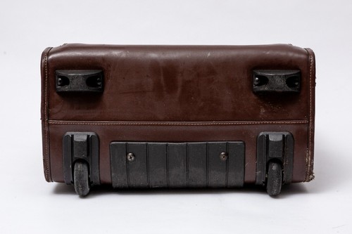 Jack Georges Milano Collection Vertical Laptop Traveler Wheeler Brown Bag - Photo 6/9