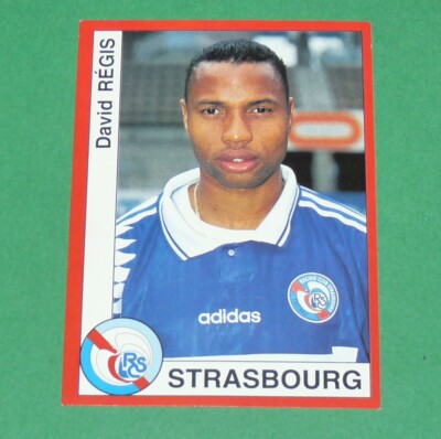 POULIQUEN RC STRASBOURG 1995-1996 Carte postale cp postcard Club football