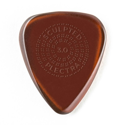 Dunlop Guitar Picks 6 Picks Primetone Standard Raised Grip Hand Sculpted 3.0mm - Picture 2 of 7