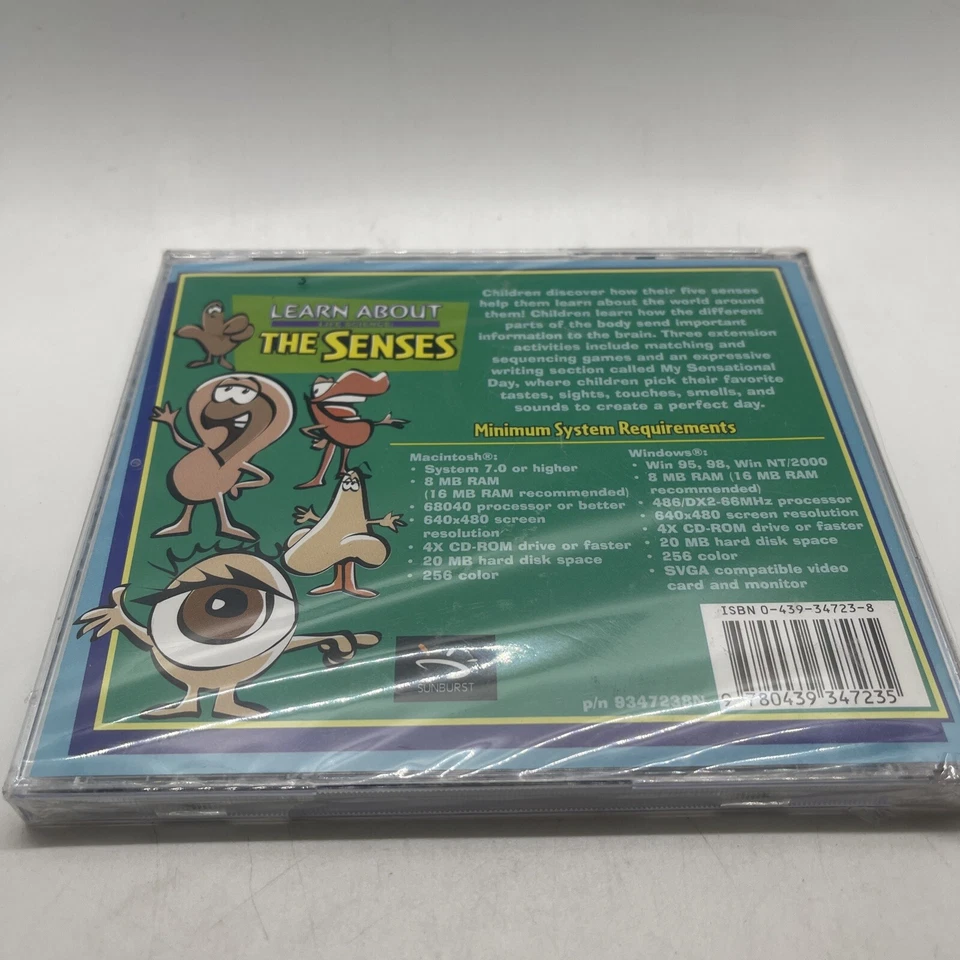 Learn About Life Science: The Senses PC MAC CD smell taste sight home schooling - Image 2 of 4